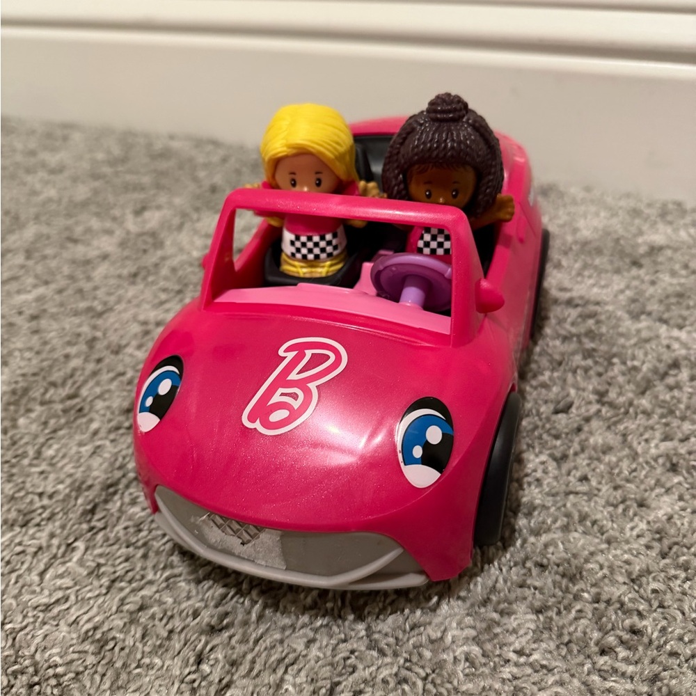 Little People Barbie Race Car